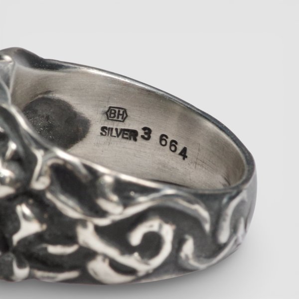 画像7: SV925インドスタールビーオリジナルダリアリング (7)