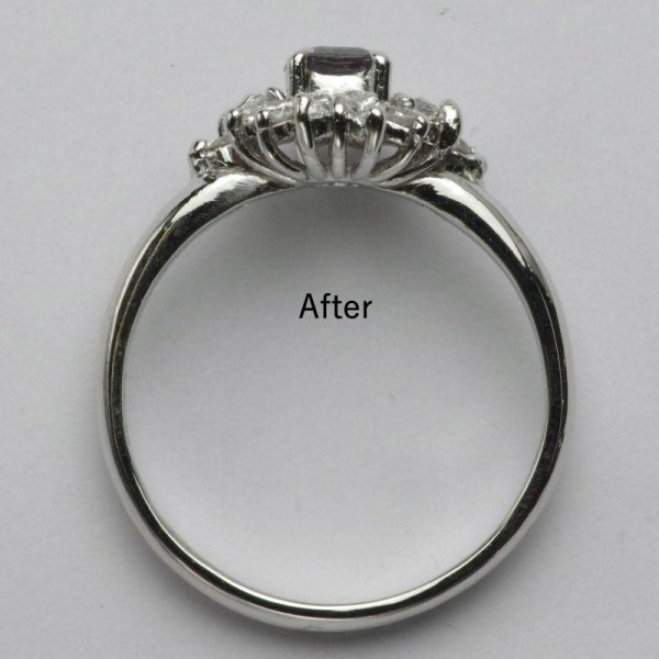 画像6: 【修理例】メレダイヤ紛失・変形リング (6)