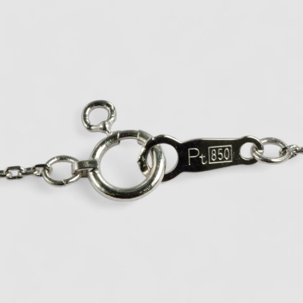 画像6: Ptルビー・ダイヤモンド 星形チャーム付きチェーンブレスレット (6)