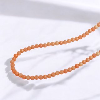 桃珊瑚【サンゴ】×淡水パールネックレス◇ベル宝飾オンラインショップ ◇