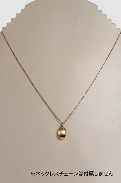 画像7: ★再入荷★K18オーバル凹みペンダント (7)