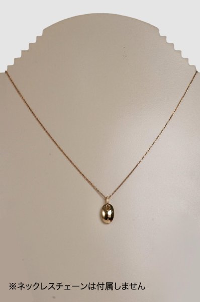 画像8: ★再入荷★K18オーバル凹みペンダント (8)