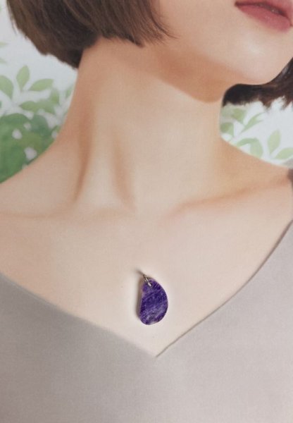 画像6: SV925スギライトペンダント (6)