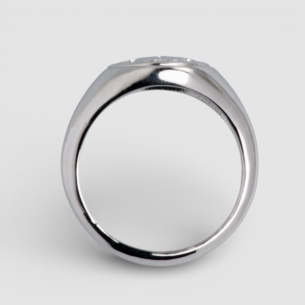 画像6: 【オーダー例】Pt900家紋リング制作 (6)