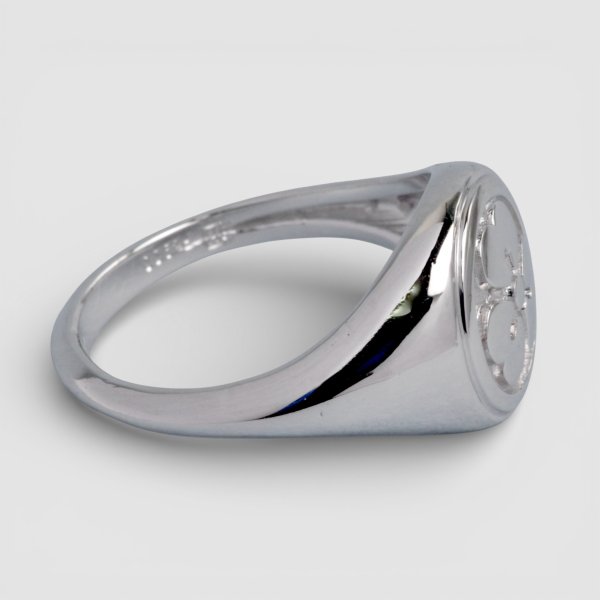 画像5: 【オーダー例】Pt900家紋リング制作 (5)